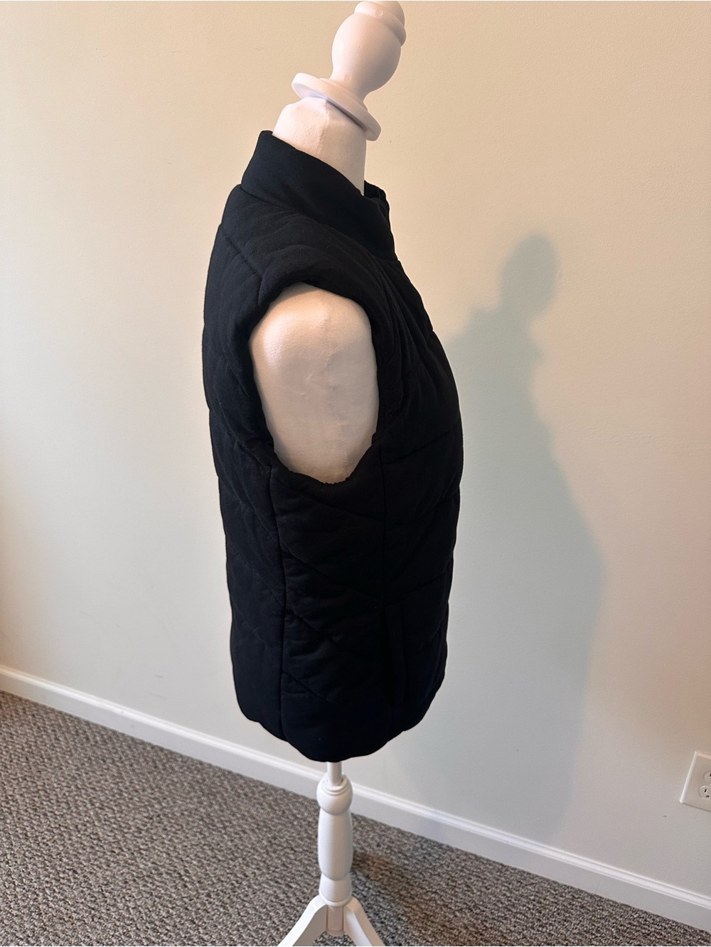 Lauren Ralph Lauren Women's Quilted Black Vest Size Medium - Picture 5 of 7